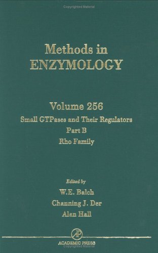 Imagen de archivo de Methods in Enzymology (Volume 256): Small GTPases and Their Regulators, Part B - Rho Family a la venta por Anybook.com