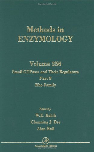9780121821579: Small GTPases and Their Regulators, Part B: Rho Family (Volume 256) (Methods in Enzymology, Volume 256)