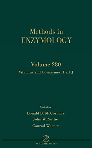 9780121821814: Vitamins & Coenzymes, Part J: Volume 280 (Methods in Enzymology, Volume 280)