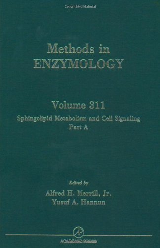 Stock image for Sphingolipid Metabolism and Cell Signaling, Part A (Volume 311) (Methods in Enzymology, Volume 311) for sale by Irish Booksellers