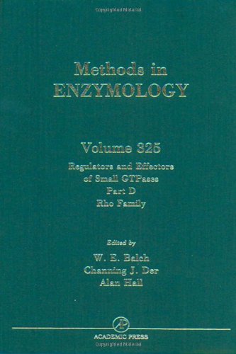 Stock image for Methods in Enzymology: Regulators and Effectors of Small GTPases: Rho Family (Volume 325.D) for sale by Anybook.com