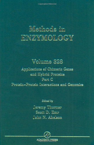 Stock image for Methods in Enzymology: Applications of Chimeric Genes and Hybrid Proteins: Protein-Protein Interactions and Genomics (Volume 328.C) for sale by Anybook.com