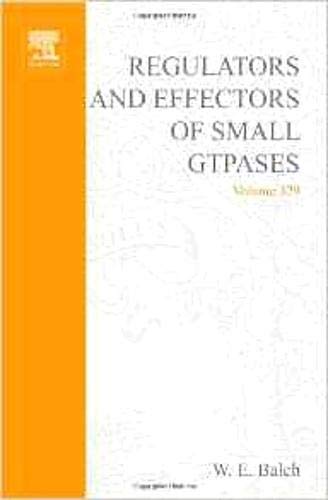 Imagen de archivo de Regulators and Effectors of Small GTPases, Part E: GTPases (Methods in Enzymology, Volume 329) a la venta por Zubal-Books, Since 1961