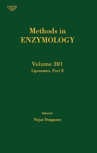 Imagen de archivo de Methods in Enzymology (Volume 391.5): Liposomes (Part E) a la venta por Anybook.com