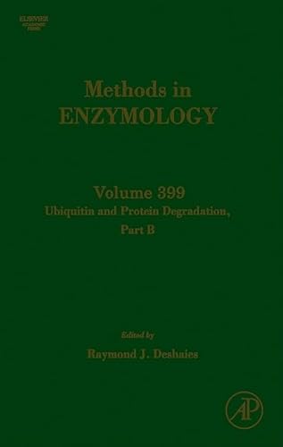 Stock image for Ubiquitin and Protein Degradation, Part B: Volume 399 (Methods in Enzymology) for sale by Chiron Media