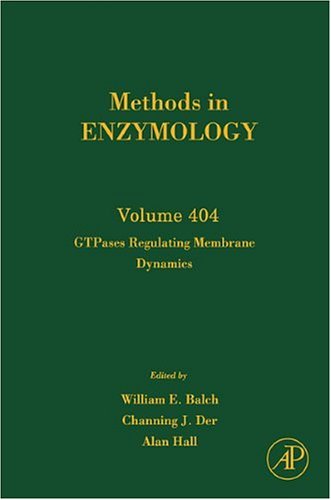 Beispielbild fr Methods in Enzymology, Volume 404: GTPases Regulating Membrane Dynamics zum Verkauf von Zubal-Books, Since 1961