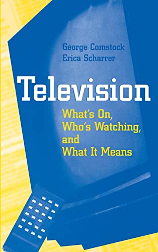 Beispielbild fr Television: What's on, Who's Watching, and What it Means zum Verkauf von Books From California