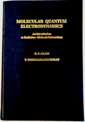 9780121950804: Molecular Quantum Electrodynamics: Introduction to Radiation-molecule Interactions (Theoretical Chemistry Monographs)