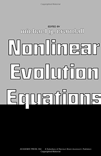 Beispielbild fr Nonlinear Evolution Equations: Proceedings of a Symposium conducted by the Mathematics Research Center, The University of Wisconsin-Madison, October 17-19, 1977 (Publication . of the Mathematics Research Center, the University of Wisconsin--Madison, N zum Verkauf von Zubal-Books, Since 1961