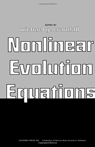 9780121952501: Nonlinear Evolution Equations (Publication ... of the Mathematics Research Center, the University of wiscoNsin--Madison, No. 40.)