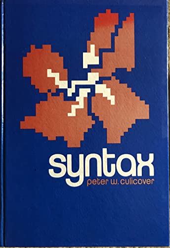 Imagen de archivo de Syntax a la venta por Better World Books