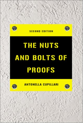 Stock image for The Nuts and Bolts of Proofs, Second Edition for sale by HPB-Red