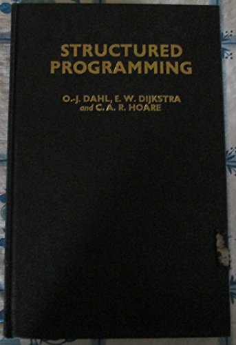 Imagen de archivo de Structured Programming a la venta por GF Books, Inc.