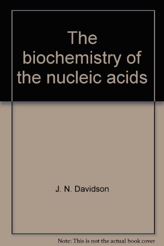 9780122053504: Biochemistry of the Nucleic Acids