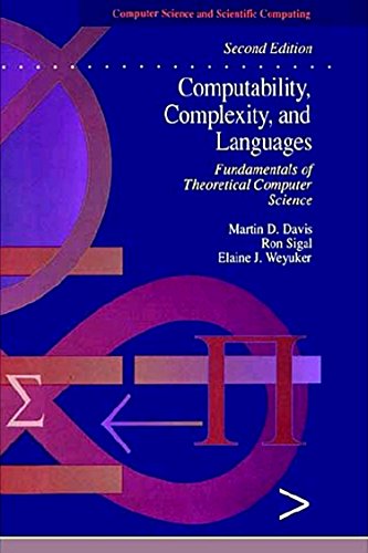 9780122063824: Computability, Complexity, and Languages: Fundamentals of Theoretical Computer Science