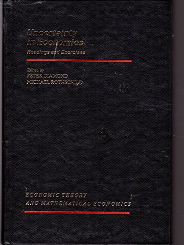 Imagen de archivo de Uncertainty in Economics: Readings and Exercises a la venta por ThriftBooks-Dallas
