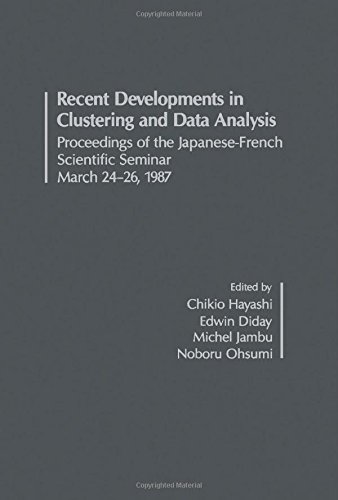 Stock image for Recent Developments in Clustering and Data Analysis: Proceedings of the Japanese-French Scientific Seminar for sale by Zubal-Books, Since 1961