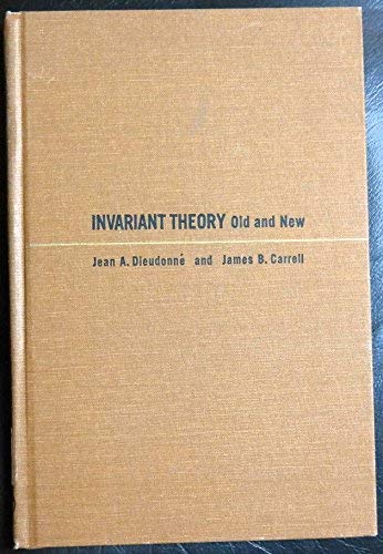 Imagen de archivo de Invariant Theory Old and New a la venta por Zubal-Books, Since 1961