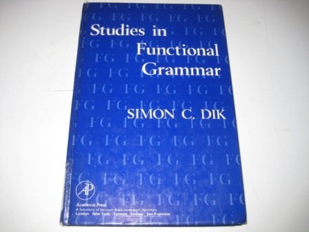 Beispielbild fr Studies in Functional Grammar zum Verkauf von PsychoBabel & Skoob Books