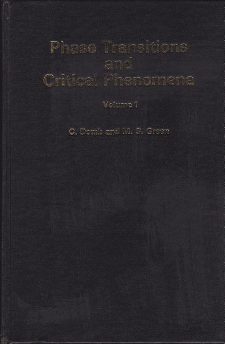 Beispielbild fr Phase Transitions and Critical Phenomena, Vol. 1: Exact results (Volume 1) zum Verkauf von Anybook.com