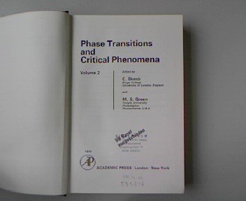 9780122203022: Phase Transitions and Critical Phenomena: v. 2