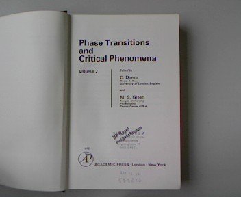 9780122203022: Phase Transitions and Critical Phenomena