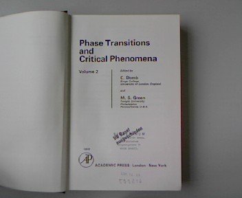 9780122203022: Phase Transitions and Critical Phenomena: 2