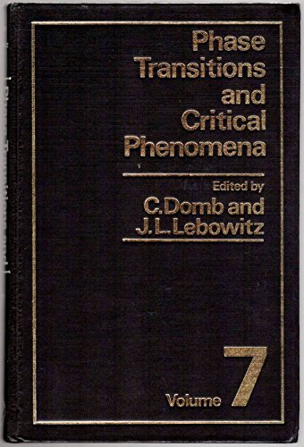 9780122203077: Phase Transitions and Critical Phenomena: v.7