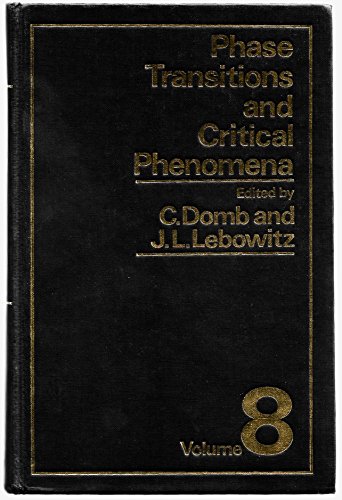 Stock image for Phase Transitions and Critical Phenomena, Volume 8 for sale by Zubal-Books, Since 1961