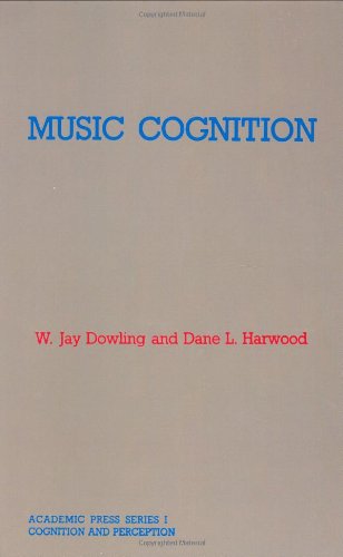 9780122214301: Music Cognition (Academic Press Series in Cognition & Perception)