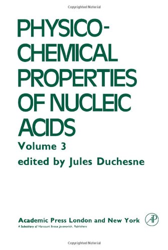 Stock image for Intra- and Intermolecular Interactions, Radiation Effects in DNA Cells, and Repair Mechanisms (Physico-Chemical Properties of Nucleic Acids, Vol. 3) for sale by Zubal-Books, Since 1961