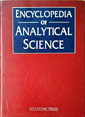 Encyclopedia of Analytical Science 9780122267000  AbeBooks