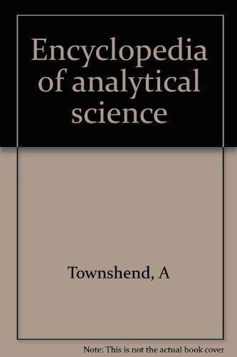 Stock image for Encyclopedia of Analytical Science - Vol 8 for sale by Buchpark
