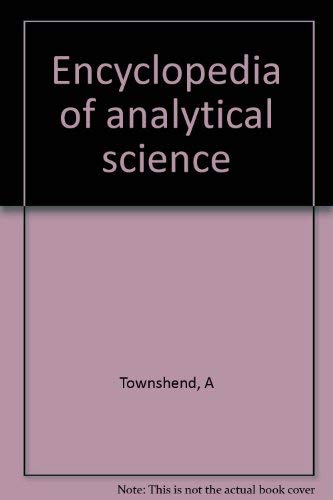 Stock image for Encyclopedia of Analytical Science - Vol 9 for sale by Buchpark