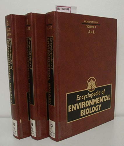 Beispielbild fr Encyclopedia of Environmental Biology zum Verkauf von Buchpark