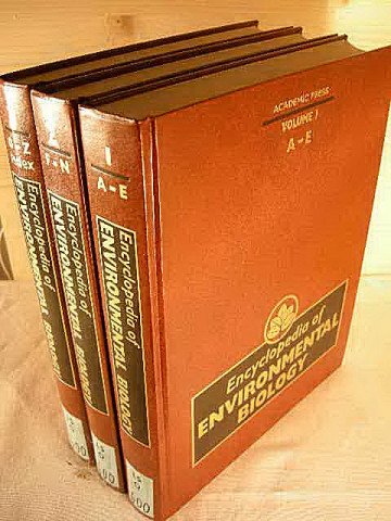 Beispielbild fr Encyclopedia of Environmental Biology zum Verkauf von Better World Books