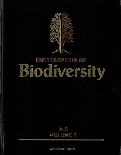 Encyclopedia of Biodiversity, 5 Vols.