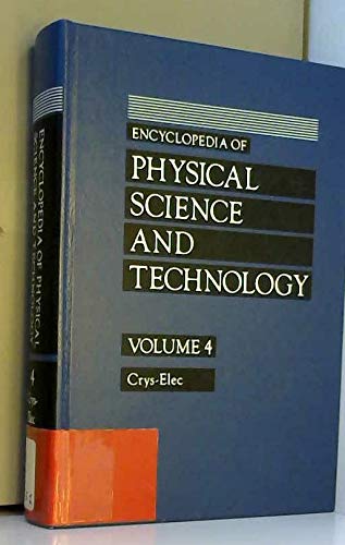 9780122269042: ENCYCLOPEDIA OF PHYSICAL SCIENCE & TECHNOLOGY 4