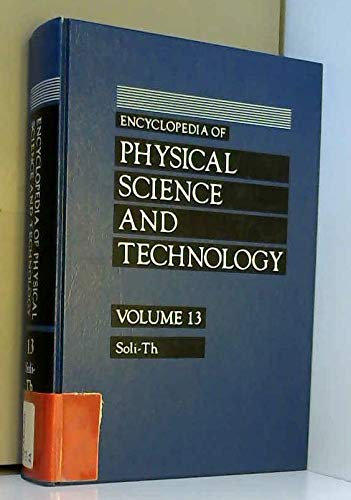 9780122269134: Encyclopedia of Physical Science & Technology, 13