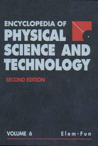 Stock image for Encyclopedia of Physical Science and Technology, Eighteen-Volume Set, Second Edition: 18 Volume Set for sale by Sequitur Books