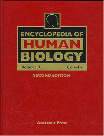 Imagen de archivo de Encyclopedia of Human Biology a la venta por Better World Books