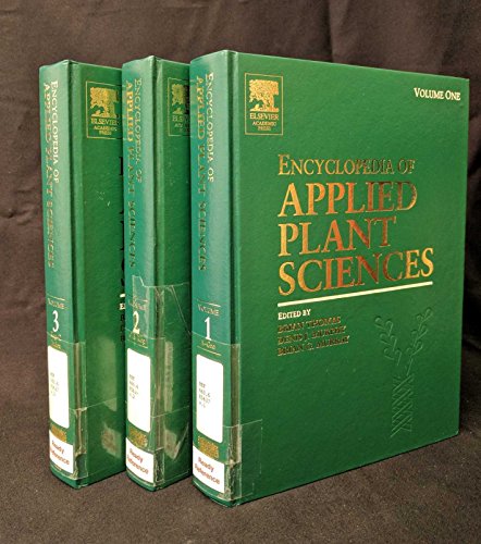 Encyclopedia of Applied Plant Sciences, 3 Vols.