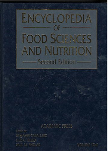 9780122270567: Encyclopedia Food Science Food Technology Anf Nutrition Volume 1 APL.