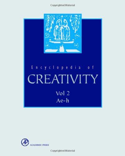 9780122270772: RUNCO ET AL ENCYCLOPEDIA OF CREATIVITY VOL 2