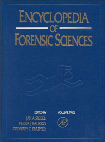 Imagen de archivo de Encyclopedia of Forensic Sciences a la venta por Books Puddle