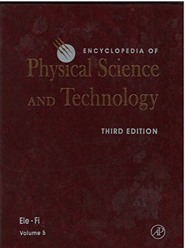 Stock image for Encyclopedia of Physical Science and Technology for sale by Majestic Books