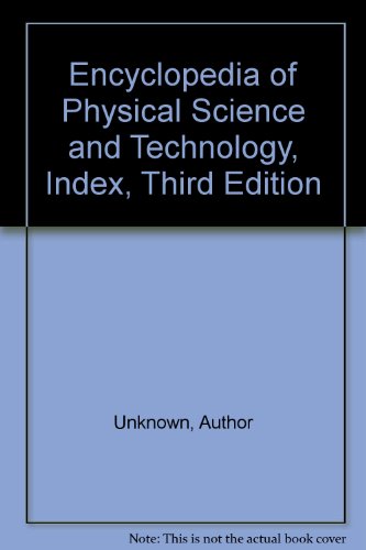 Stock image for Encyclopedia of Physical Science and Technology, Index, Third Edition for sale by Ergodebooks