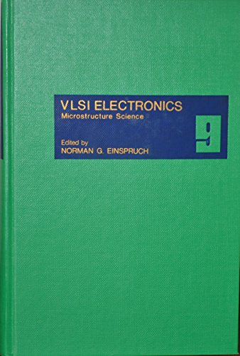 9780122341090: Vlsi Electronics: Microstructure Science