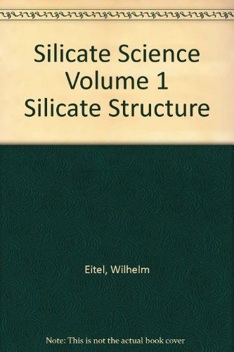 Imagen de archivo de Silicate Science Volume 1 Silicate Structures a la venta por Zubal-Books, Since 1961