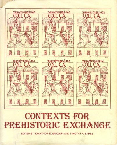 Imagen de archivo de Contexts for Prehistoric Exchange a la venta por West Side Book Shop, ABAA
